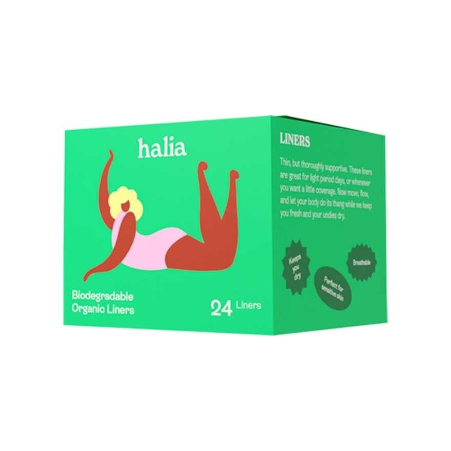 Halia Biodegradbale Organic Everyday Liners