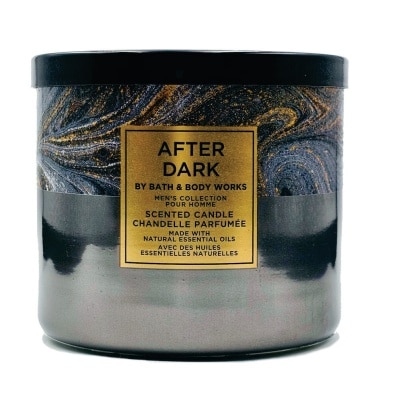 BATH N BODY WORKS BBW AFTER DARK  3 WICK CANDLE