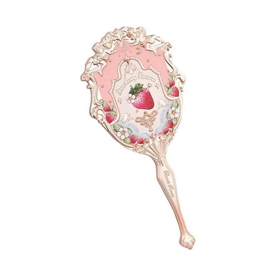 Strawberry Rococo Hand Mirror