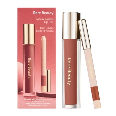 RARE BEAUTY Rare Beauty Set Nice & Neutral Lip Duo Set