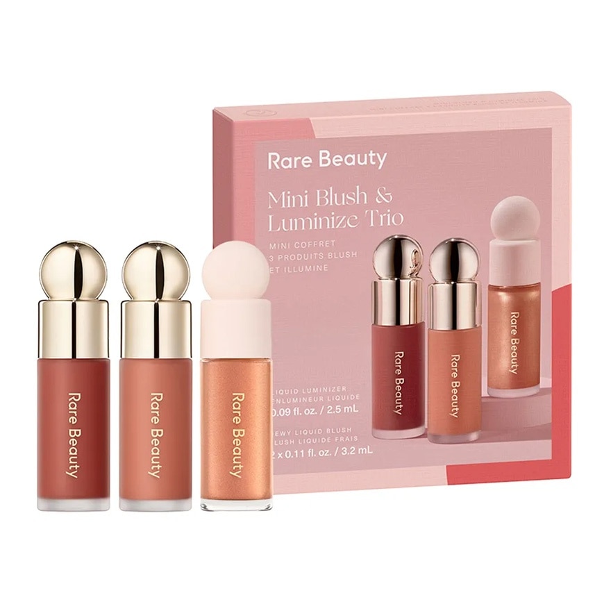 RARE BEAUTY MINI BLUSH LUM TRIO SET