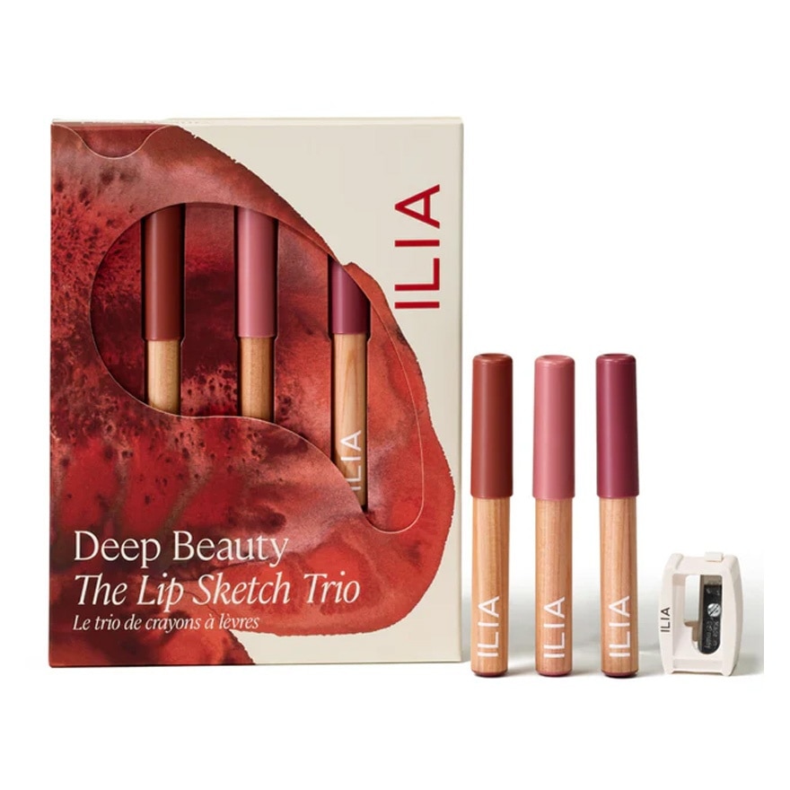 Ilia Set The Lip Sketch Trio Set