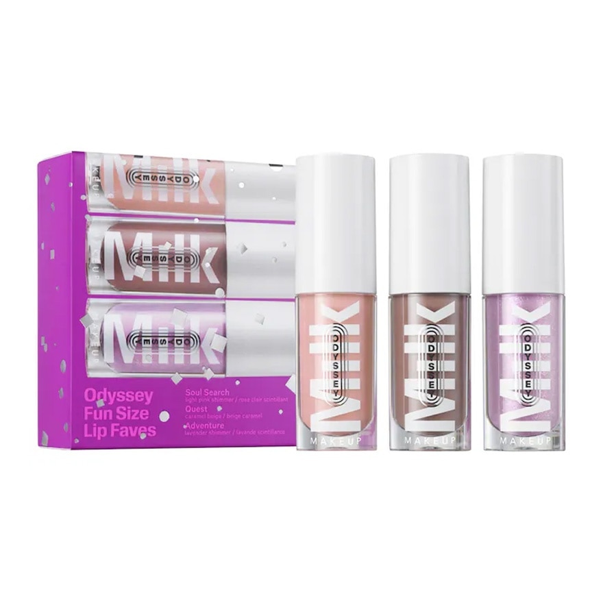 Milk Makeup Set Odyseey Fun Size Lip Faves Set