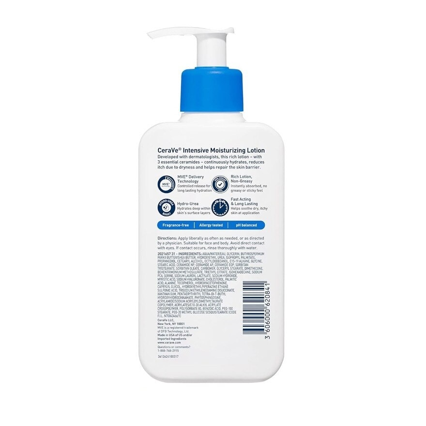 CERAVE INTENSIVE MOISTUR LOTION 237ML image