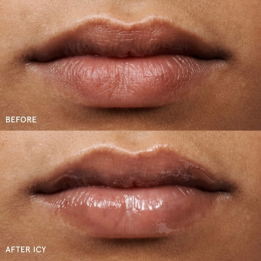 GLOSSIER LIP GLAZE ICY