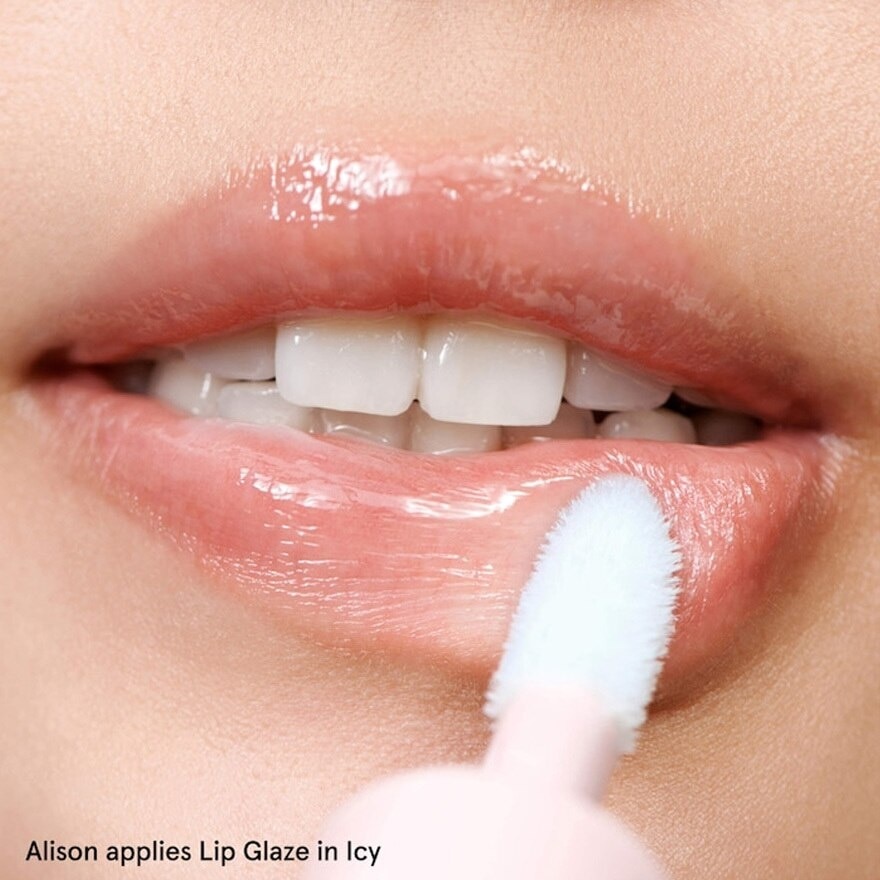 GLOSSIER LIP GLAZE ICY