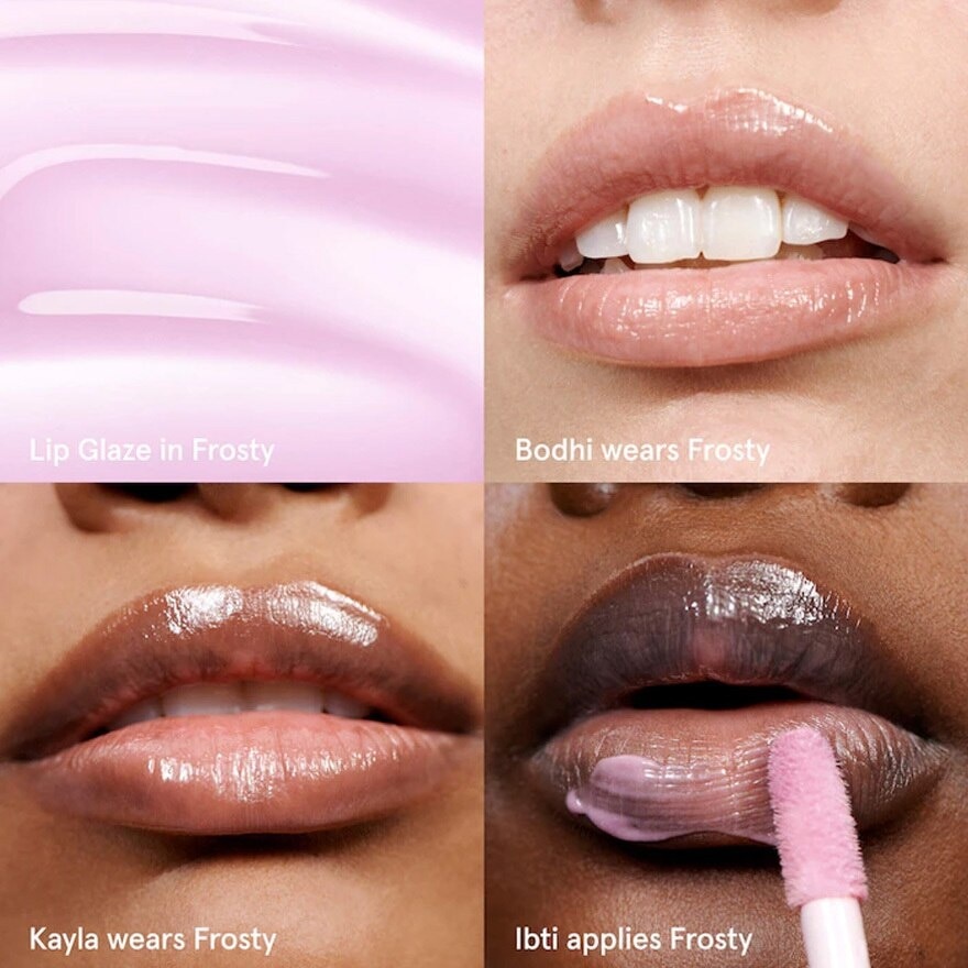 GLOSSIER LIP GLAZE FROSTY