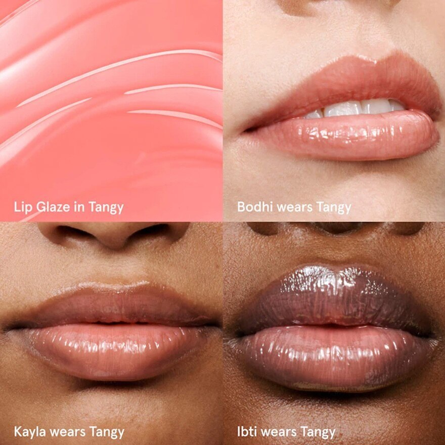 GLOSSIER LIP GLAZE TANGY