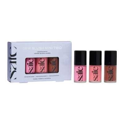SAIE Mini Dew Blush Trio Gift Set