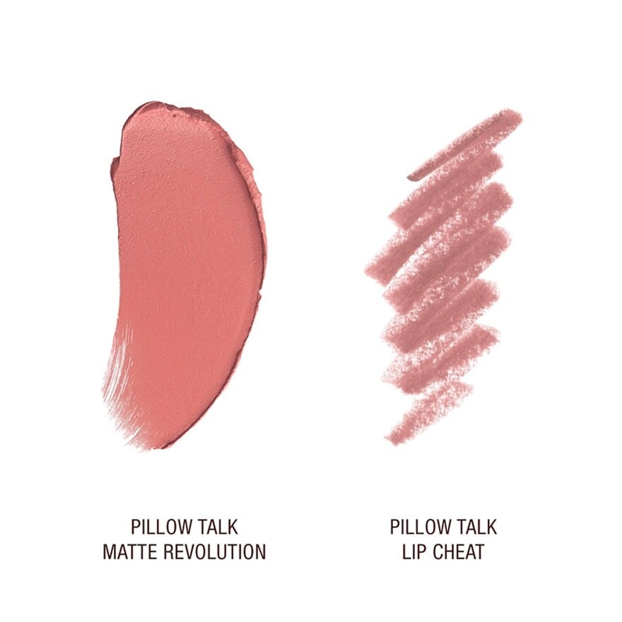 Charlotte Tilbury Mini Pillow Talk Lipstick & Liner Set Pillow Talk Nude Pink