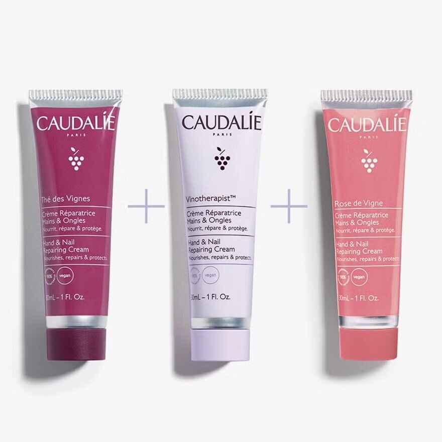 Caudalie Nourishing Hand Cream Trio Set image