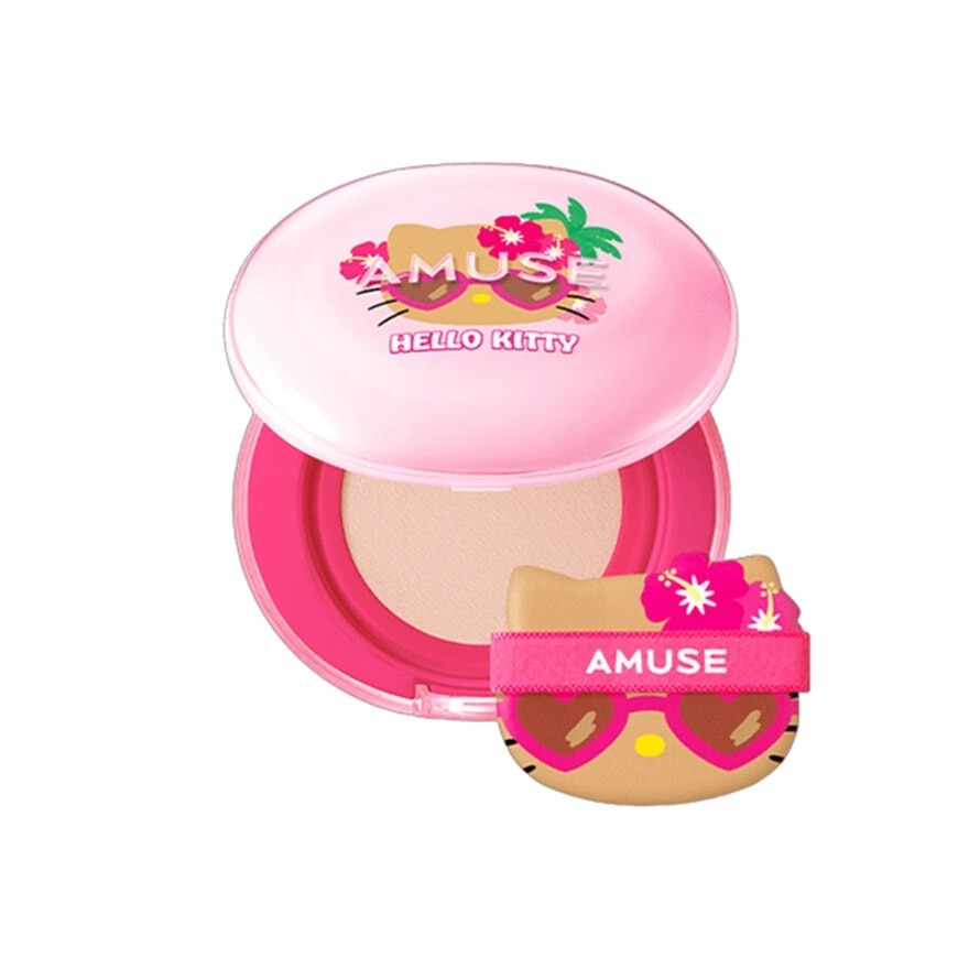 Tanning Hello Kitty Dew Power Vegan Cushion 01 Pure