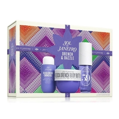SOL DE JANEIRO Drench & Dazzle Delícia Drench Body Routine Gift Set