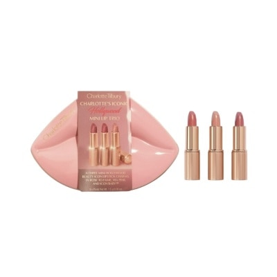 CHARLOTTE TILBURY Charlotte'S Iconic Hollywood Mini Lip Trio