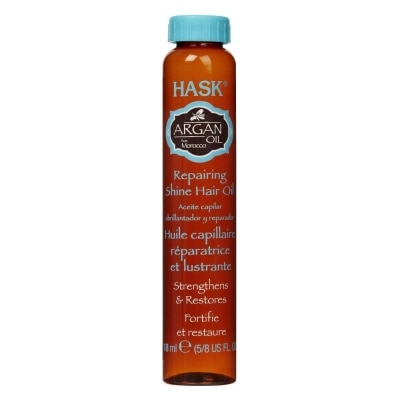 HASK Argan Oil - Repairing Hair Oil - Strengthens & Restores â€“ 18 ML