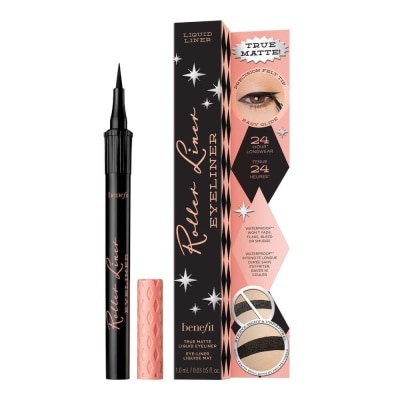 BENEFIT BENEFIT COSMETICS - Roller Liner Black Matte Liquid Eyeliner - 1ML