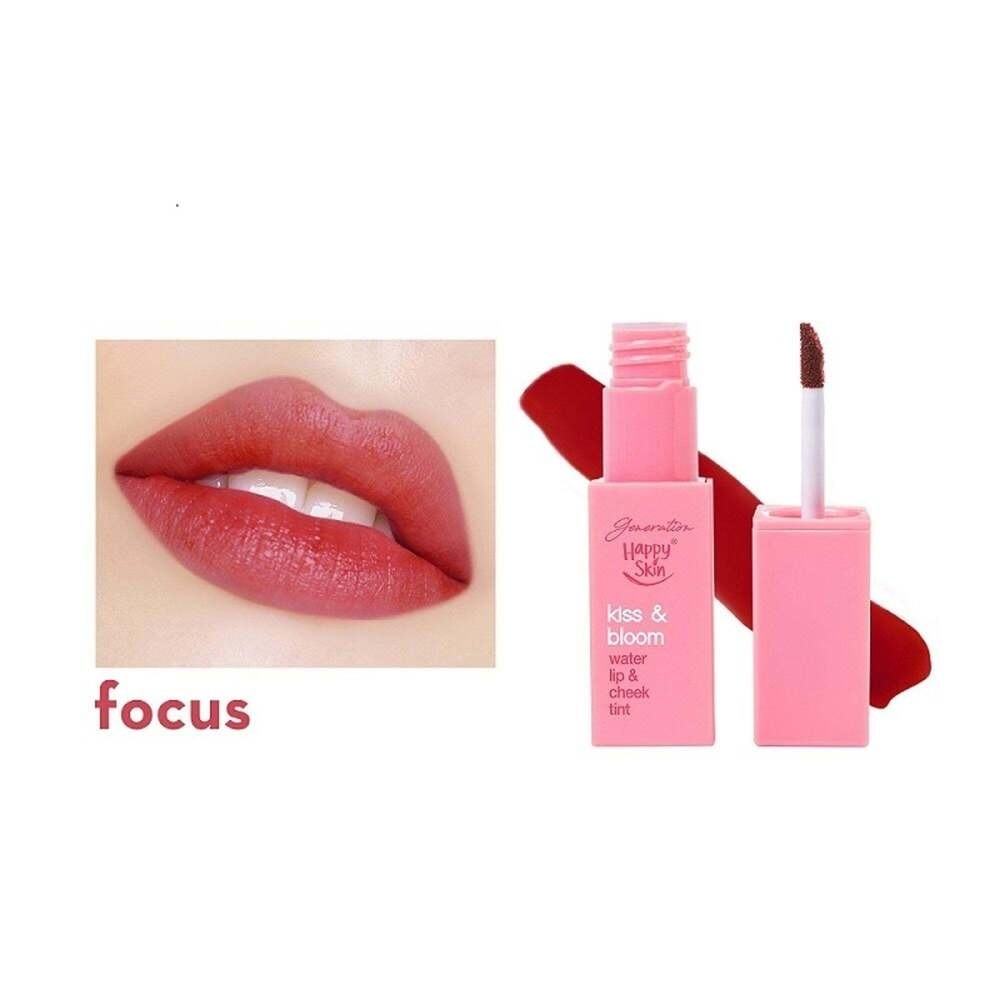 GENERATION HAPPY SKIN - Kiss & Bloom Water Lip & Cheek Tint in Focus - 6.5ML
