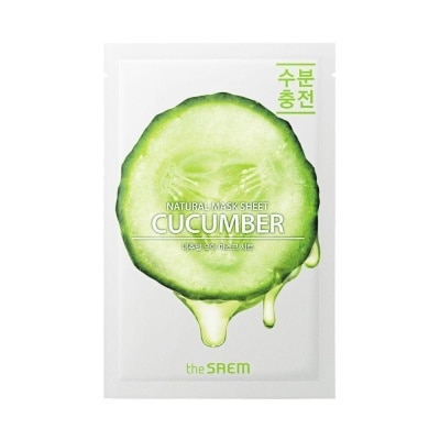 THE SAEM Natural Cucumber Mask Sheet - 21ML