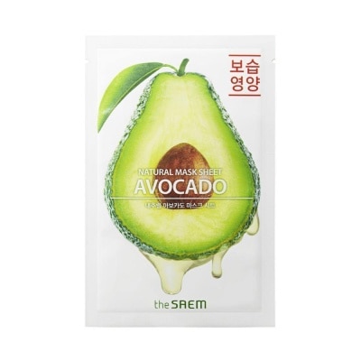 THE SAEM Natural Avocado Mask Sheet - 21ML