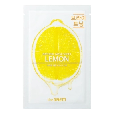 THE SAEM Natural Lemon Mask Sheet - 21ML