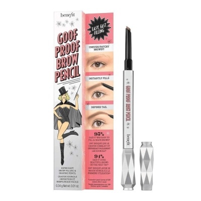 BENEFIT Goof Proof Eyebrow Pencil - Goof Proof Eyebrow Pencil - 3.5 Neutral Medium Brown