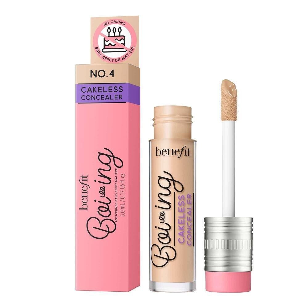 Boi ing Cakeless Full Coverage Liquid Concealer (Shade 4) - 5ML