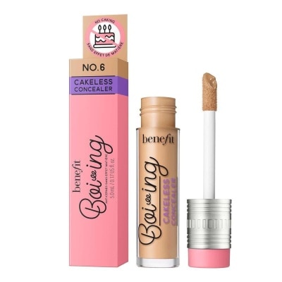 BENEFIT BENEFIT - Boi Ing Cakess Full Coverage Liquid Concealer (Shade 6) - 5 ML