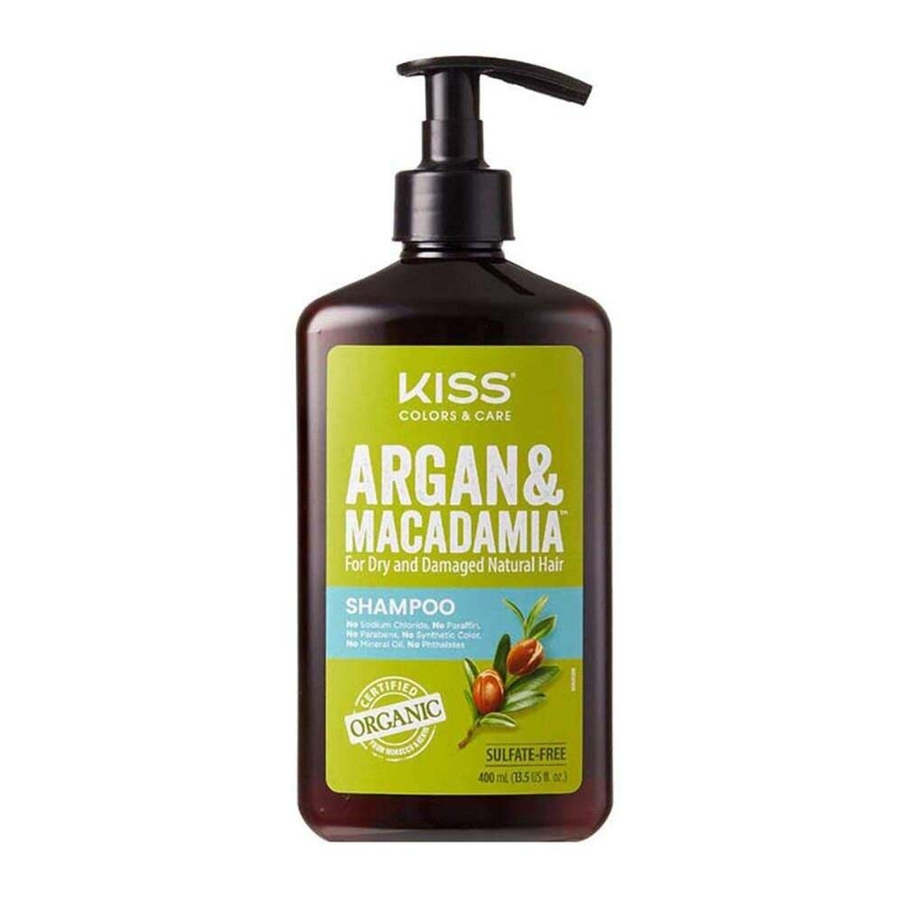 KISS - Colors Care Argan Adamia Shampoo - 400 ML