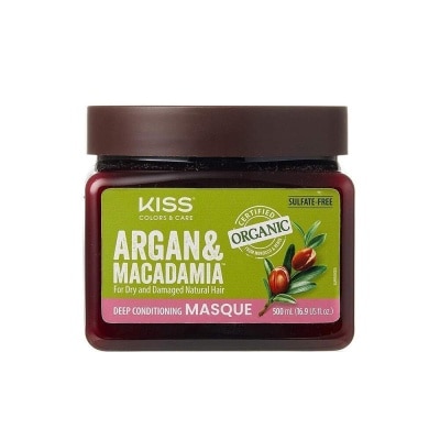 KISS Colors Care Argan Macadamia Deep Conditioning Masque - 500ML