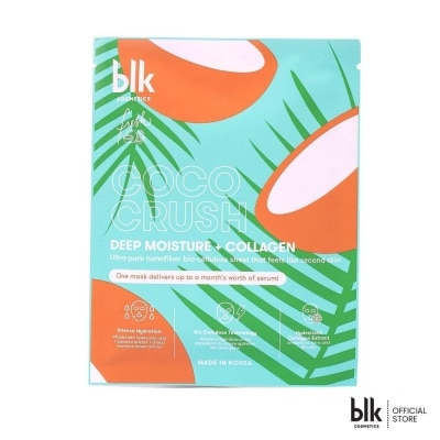 BLK BLK COSMETICS - Fresh Deep Moisture + Collagen Face Mask Coco Crush