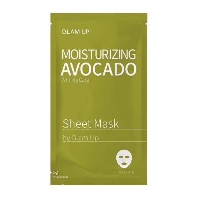 GLAM UP GLAM UP - Facial Sheet Mask Avocado - 1 Sheet