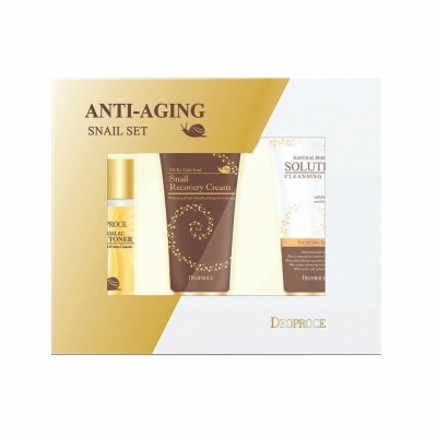 DEOPROCE Anti Aging Snail Set