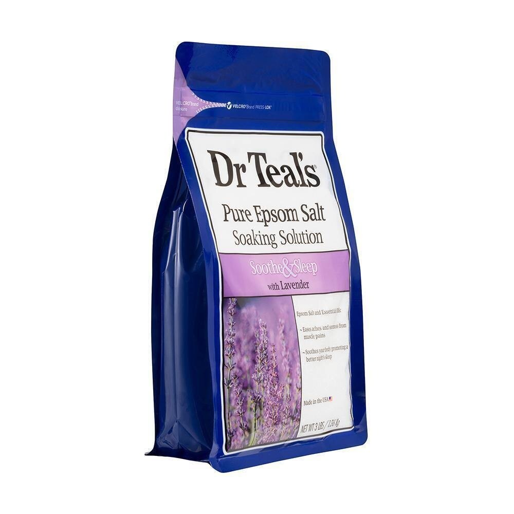 Lavender Pure Epsom Salt - 1.36 KG