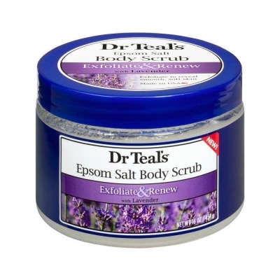 DR TEALS Lavender Salt Scrub - 454 G