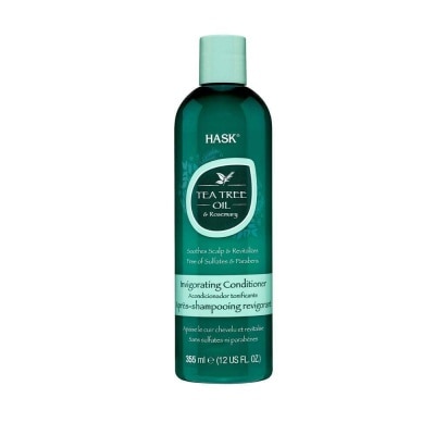 HASK Tea Tree Oil & Rosemary - Invigorating Conditioner Soothes Scalp & Revitalizes 355ML