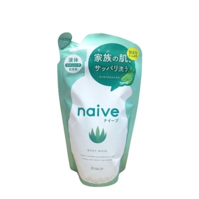 KRACIE Naive Body Wash Aloe Refill Pack