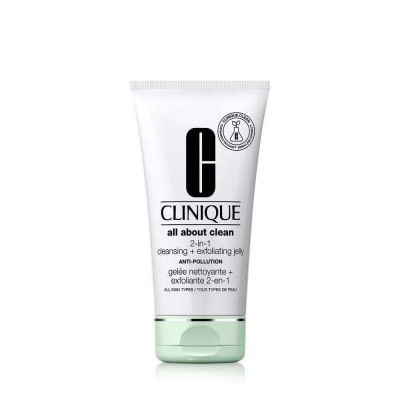 CLINIQUE All About Clean 2 in 1 Cleansing + Exfoliating Jelly