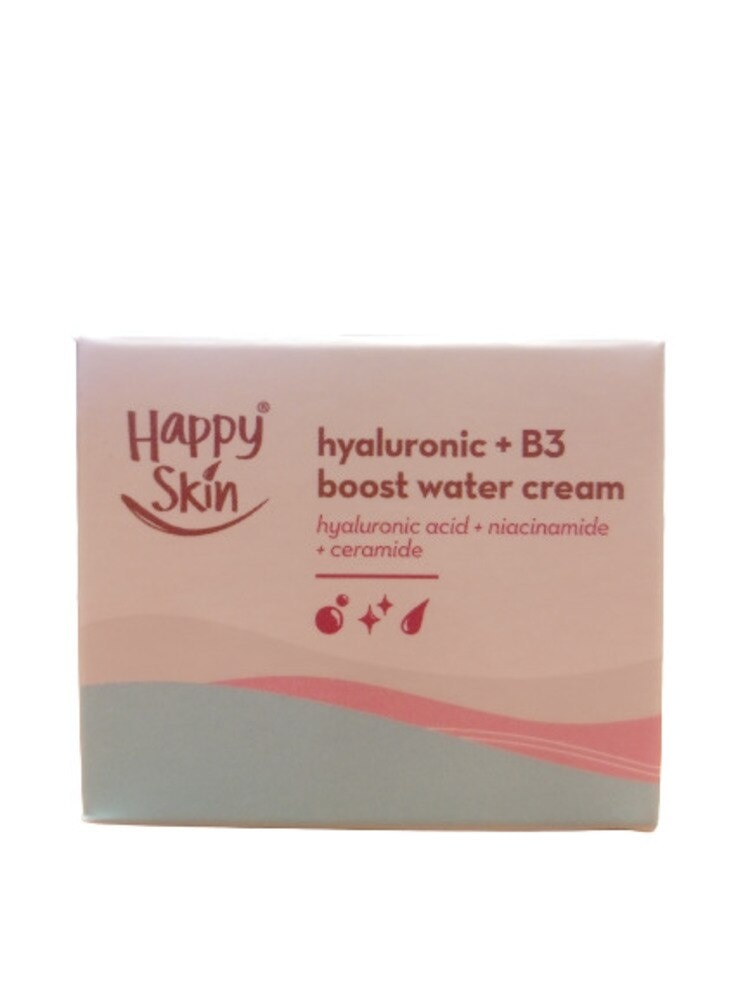 Happy Skin Hyaluronic + B3 Boost Water Cream 50g