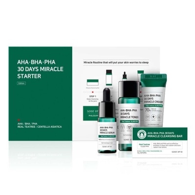 SOME BY MI AHA BHA PHA 30 Days Miracle Starter Kit - 30ML/10ML/20G/30G