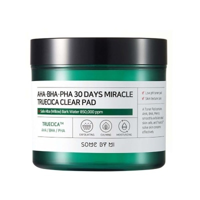 SOME BY MI AHA BHA PHA 30 Days Miracle Truecica Clear Pad - 125ML