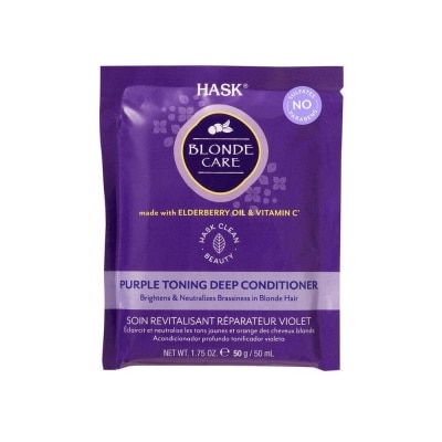 HASK HASK - Blonde Care Purple Toning Deep Conditioner 50 G