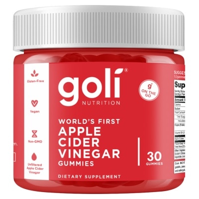 GOLI Apple Cider Vinegar Gummies - 30pieces