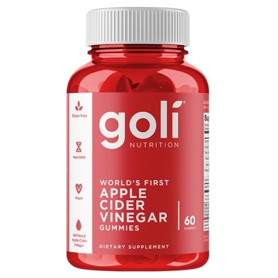 GOLI Apple Cider Vinegar Gummies - 60pieces