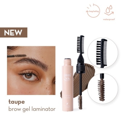 HAPPY SKIN Holy Grail Brow Gel Laminator - Taupe