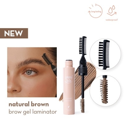HAPPY SKIN Holy Grail Brow Gel Laminator - Natural Brown