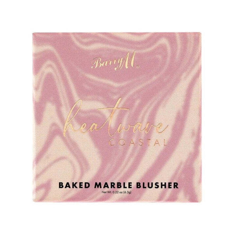 BARRY M - Heatwave Baked Marbled Blush 1