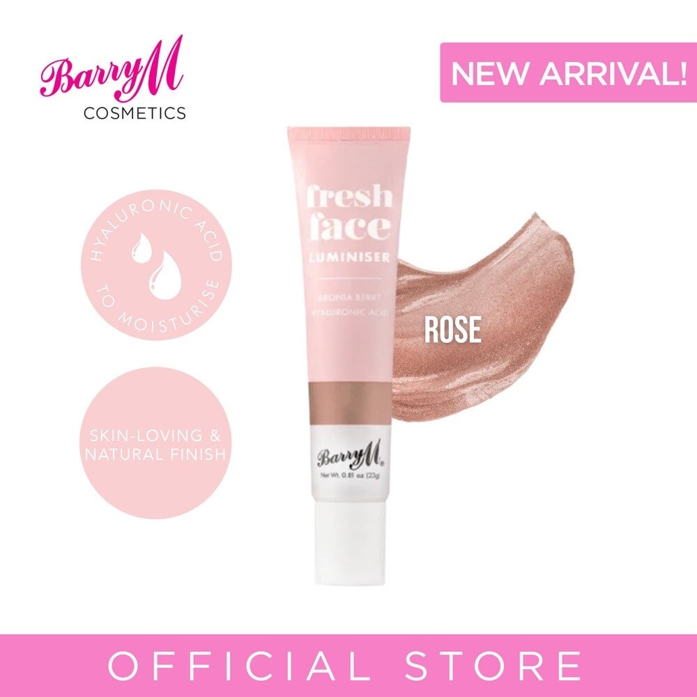 Fresh Face Luminiser Shade Rose - 35ML