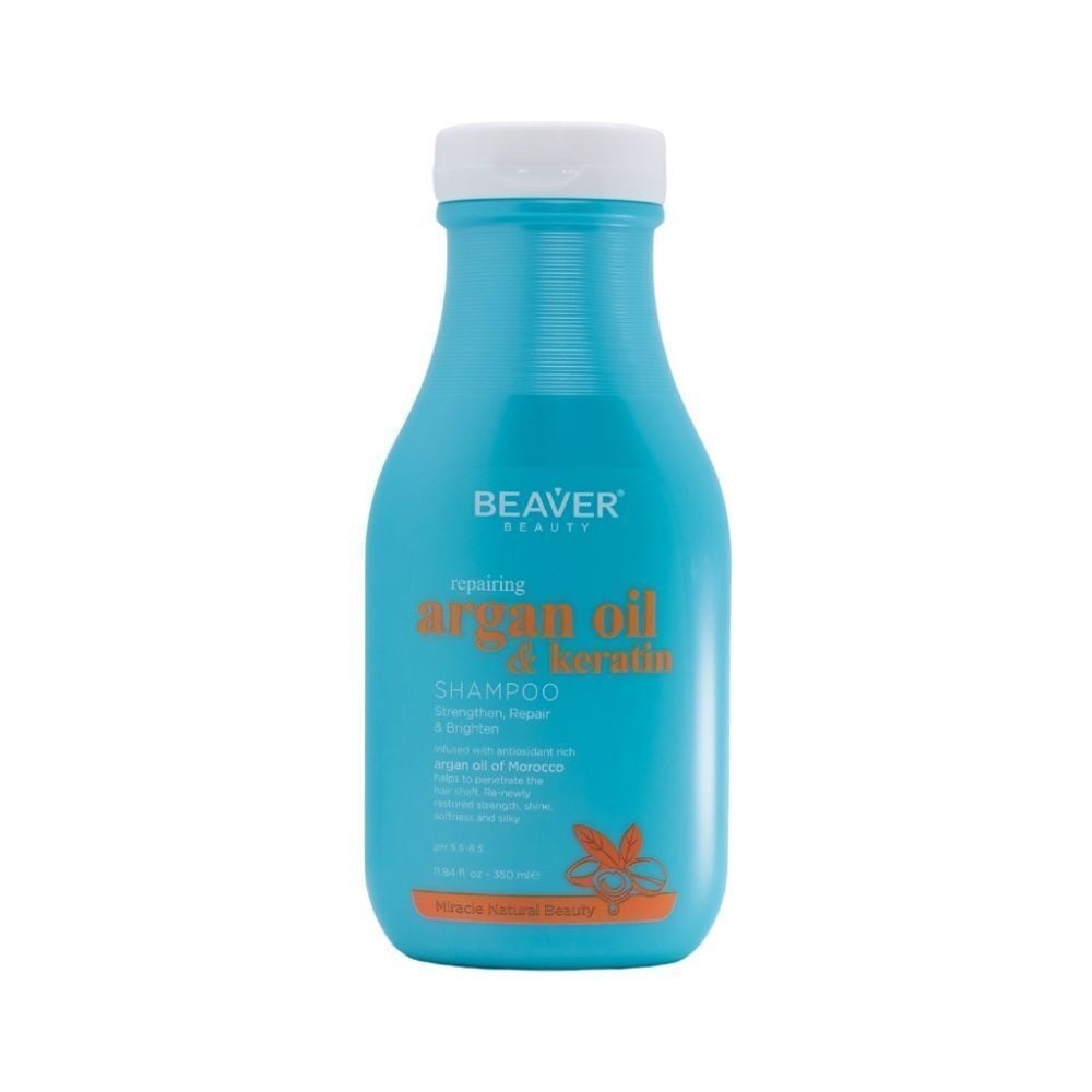 Argan Oil & Keratin Shampoo - 350 ML