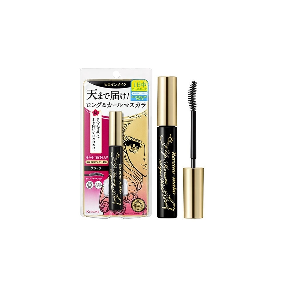 KISSME Heroine Make Long UP Mascara SW 01 Black