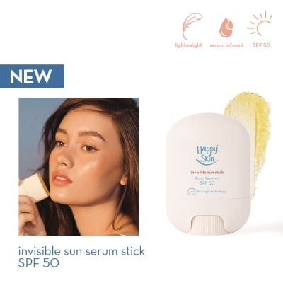 HAPPY SKIN Rescue Me Invisible SUN STICK Broad Spectrum SPF 50